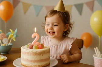 Een feestelijke traktatie voor de tweede verjaardag van je kind